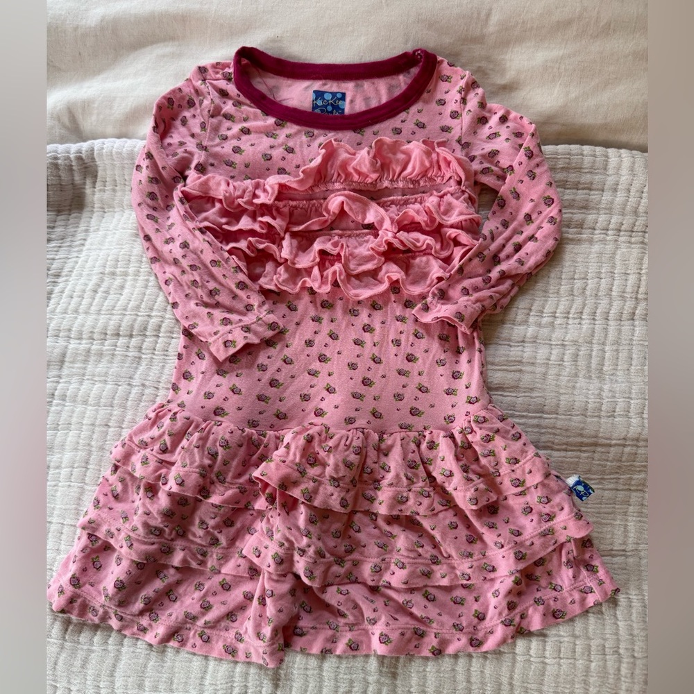 GUC kickee pants dress• 12-18 • kickee tag is coming loose